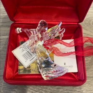 Waterford Lead Crystal 2002 Angel Ornament